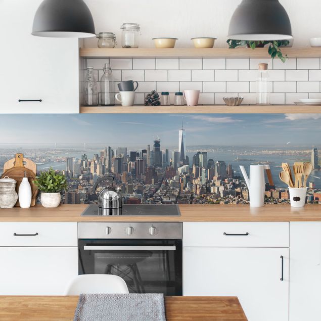 Küchenrückwand - Blick vom Empire State Building