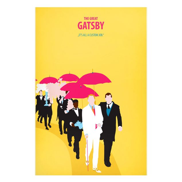 Magnettafel - Filmposter The great Gatsby II - Memoboard Hochformat 3:2