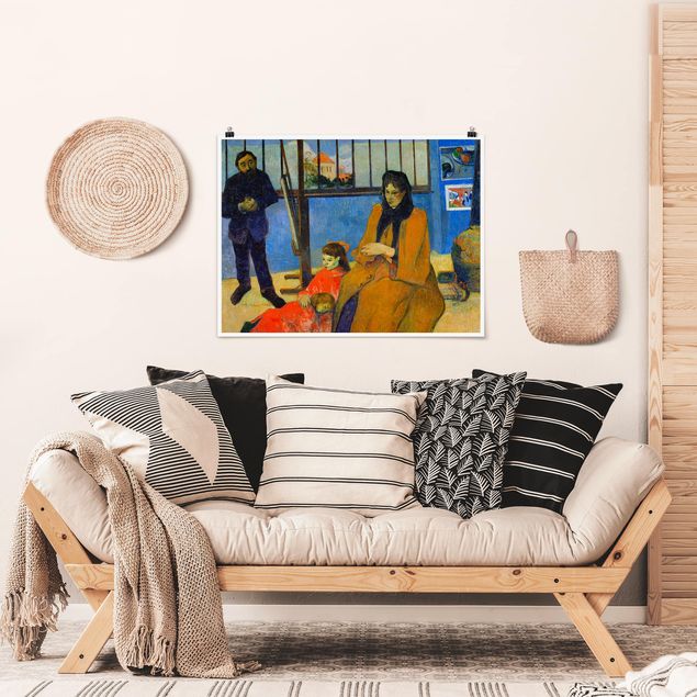 Poster - Paul Gauguin - Familie Schuffenecker - Querformat 3:4