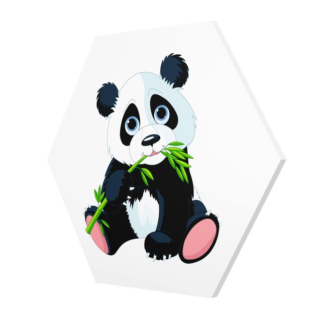 Hexagon Bild Forex - Naschender Panda