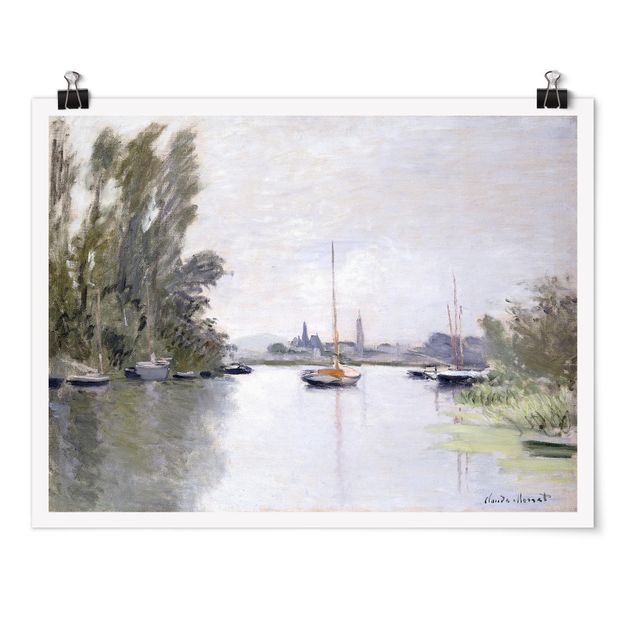Poster - Claude Monet - Argenteuil - Querformat 3:4