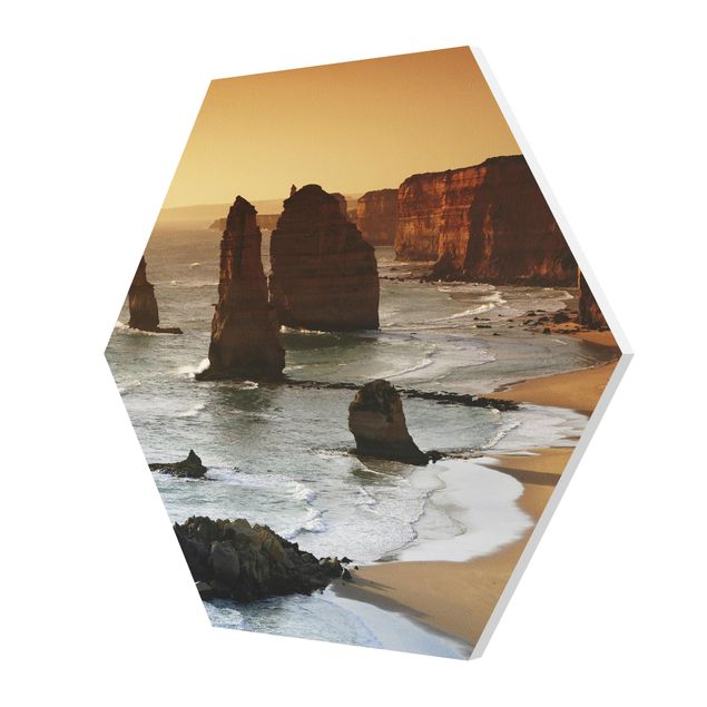 Hexagon Bild Forex - Die zwölf Apostel von Australien