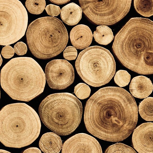 Möbelfolie Holzoptik - Homey Firewood