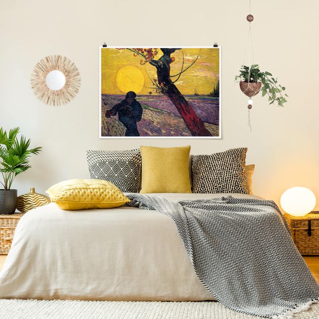 Poster - Vincent van Gogh - Sämann - Querformat 3:4