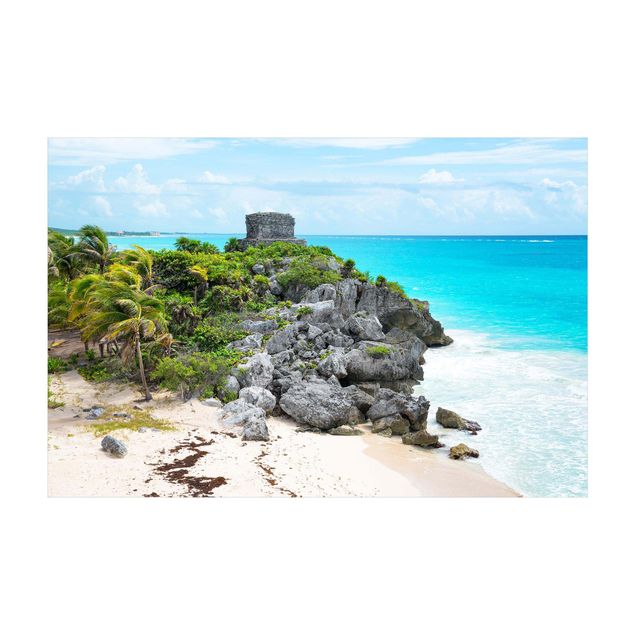 Teppich Natur Karibikküste Tulum Ruinen