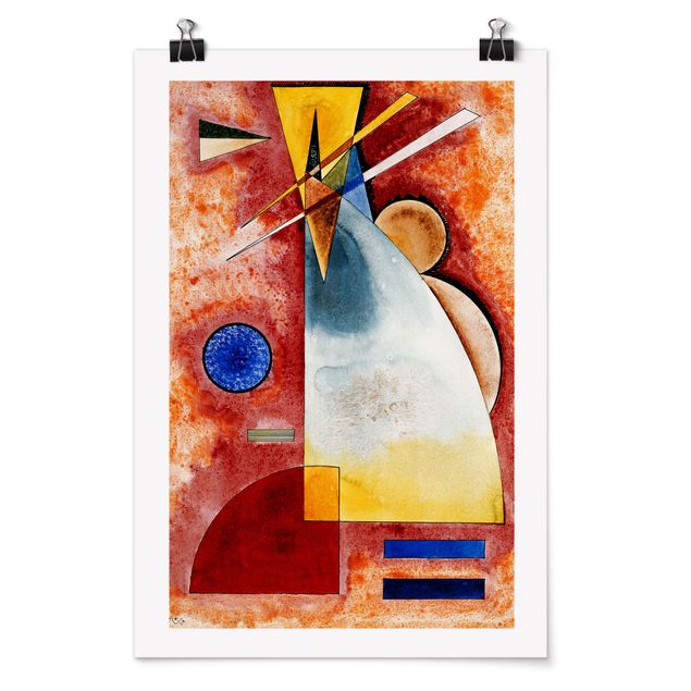 Poster - Wassily Kandinsky - Ineinander - Hochformat 3:2