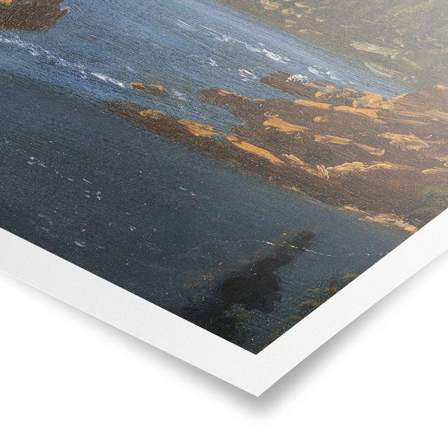 Poster - Albert Bierstadt - California Coast - Querformat 3:4