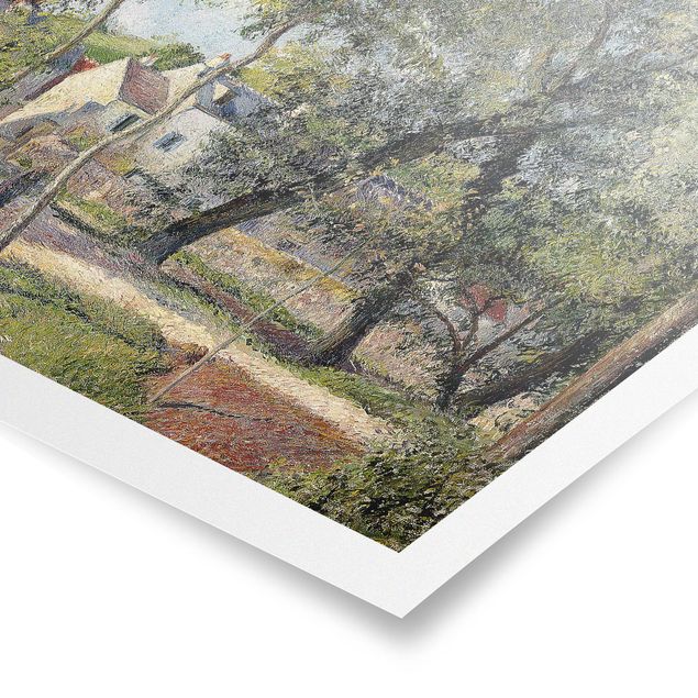 Poster - Camille Pissarro - Landschaft bei Osny - Querformat 3:4