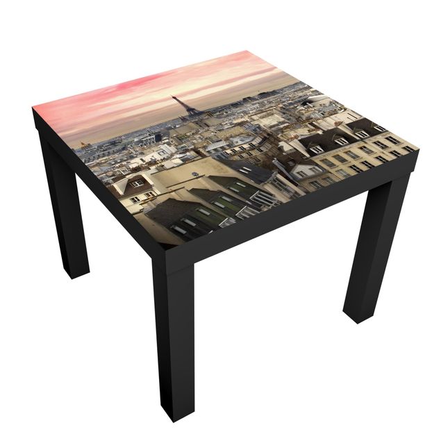 Möbelfolie für IKEA Lack - Klebefolie Paris hautnah