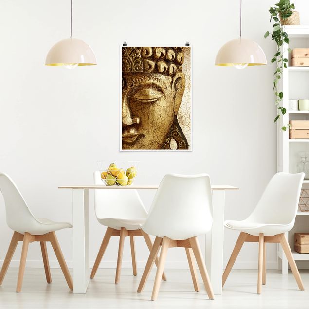Poster - Vintage Buddha - Hochformat 3:2
