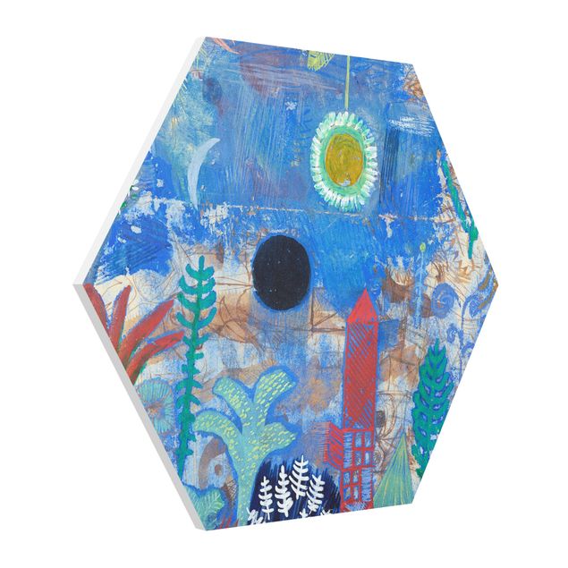 Hexagon Bild Forex - Paul Klee - Versunkene Landschaft