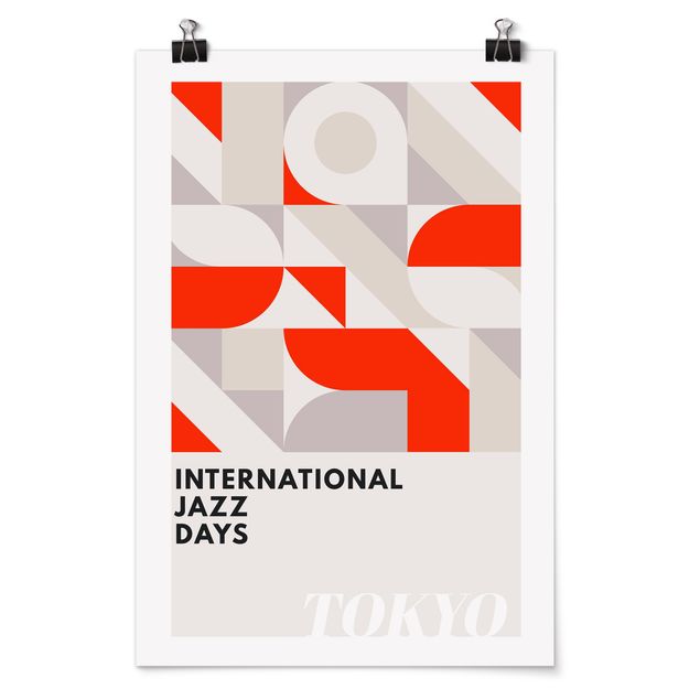 Poster - Jazz Days Tokyo - Hochformat 3:2