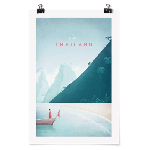 Poster - Reiseposter - Thailand - Hochformat 3:2