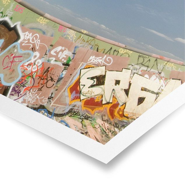 Poster - Paradies für Skater - Panorama Querformat