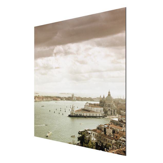 Alu-Dibond Bild - Lagune von Venedig