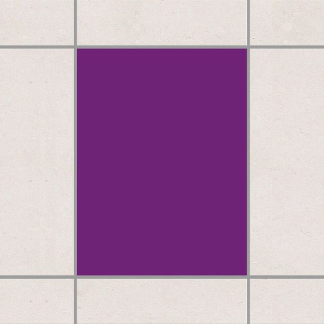 Fliesenaufkleber - Colour Purple