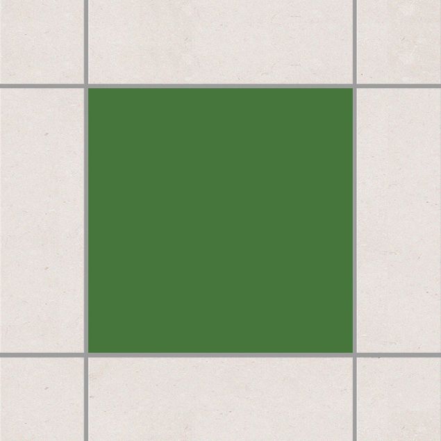 Fliesenaufkleber - Colour Dark Green Grün