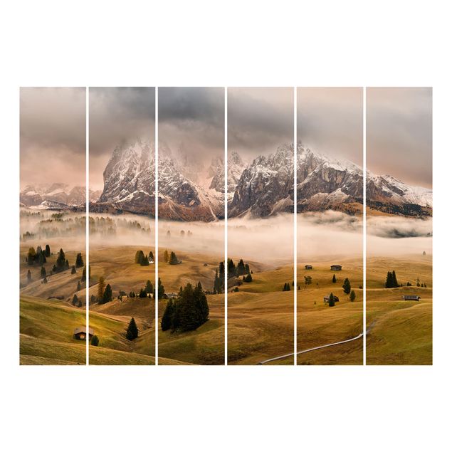 Schiebegardinen Set - Dolomiten Mythen - Flächenvorhänge