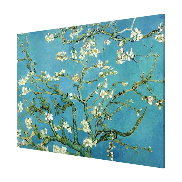 Magnettafel - Vincent van Gogh - Mandelblüte - Memoboard Querformat 3:4