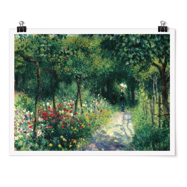 Poster - Auguste Renoir - Frauen im Garten - Querformat 3:4