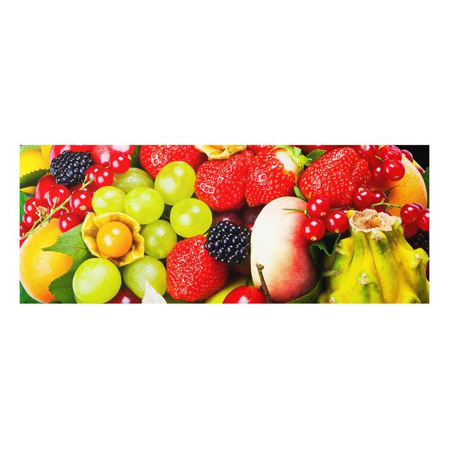 Glasbild - Fruit Basket - Panorama Quer