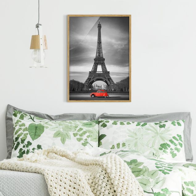 Bild mit Rahmen - Spot on Paris - Hochformat 3:4
