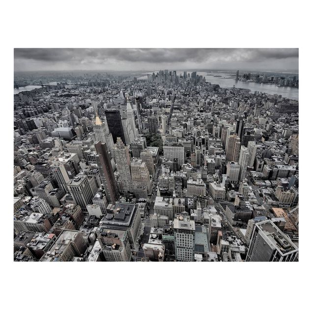 Leinwandbild - Blick über Manhattan - Querformat 3:4