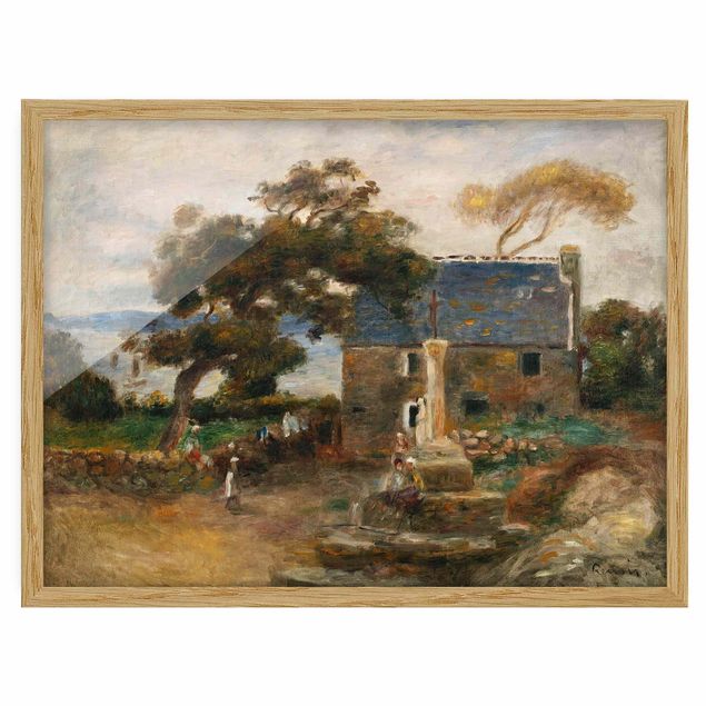 Bild mit Rahmen - Auguste Renoir - Treboul - Querformat 3:4
