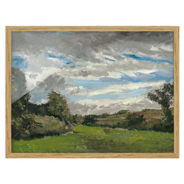 Bild mit Rahmen - Vincent van Gogh - In den Dünen - Querformat 3:4