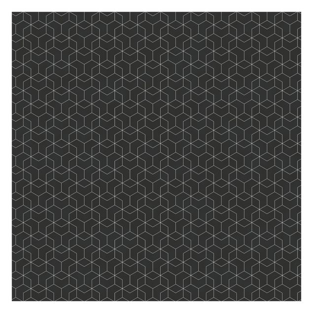 Fototapete - Dreidimensionale Würfel Muster