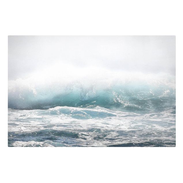 Leinwandbild - Große Welle Hawaii - Querformat 3:2