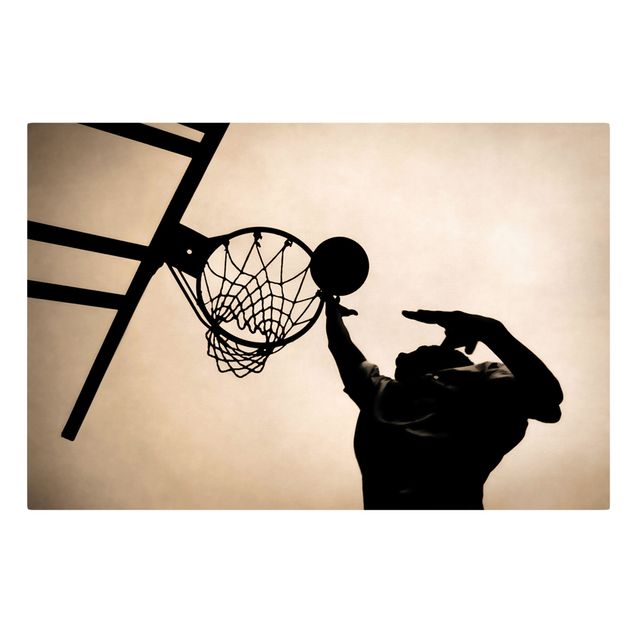 Leinwandbild - Basketball - Quer 3:2