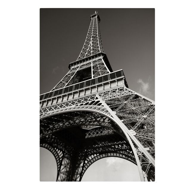 Leinwandbild - Eiffelturm - Hoch 2:3