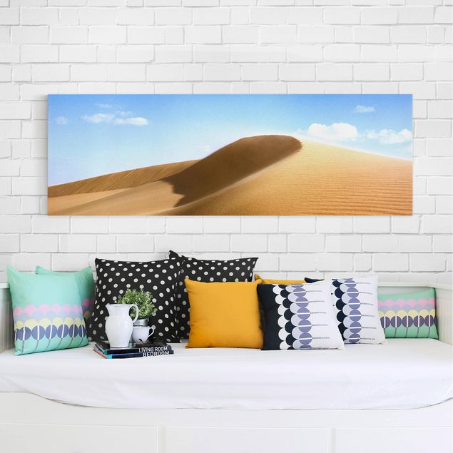 Leinwandbild - Fantastic Dune - Panorama Quer