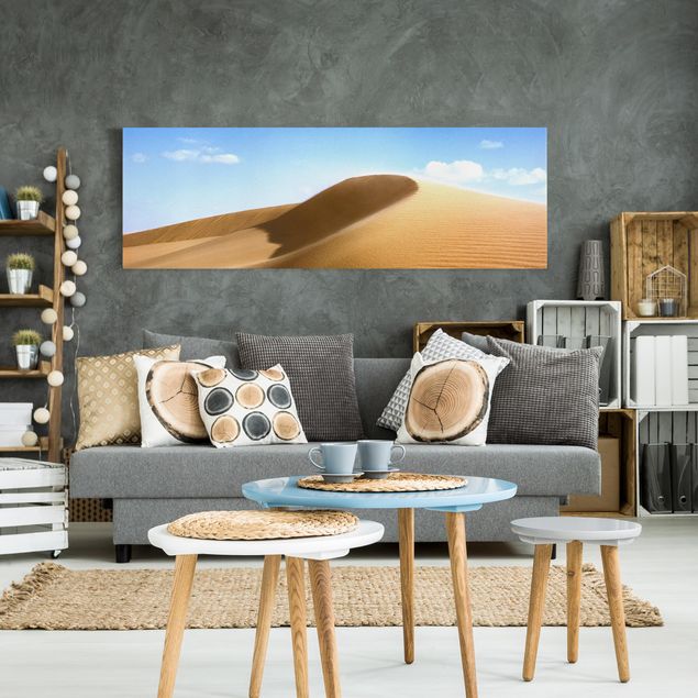 Leinwandbild - Fantastic Dune - Panorama Quer
