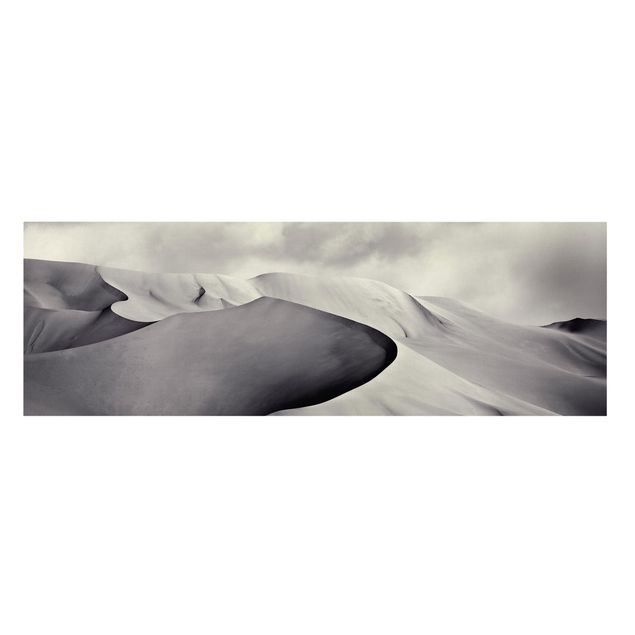 Leinwandbild - Im Süden der Sahara - Panorama Quer