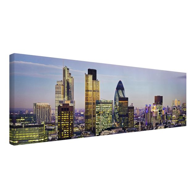 Leinwandbild - London City - Panorama Quer
