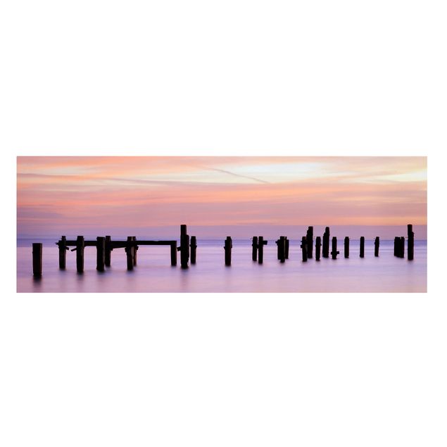 Leinwandbild - Meeresromantik - Panorama Quer