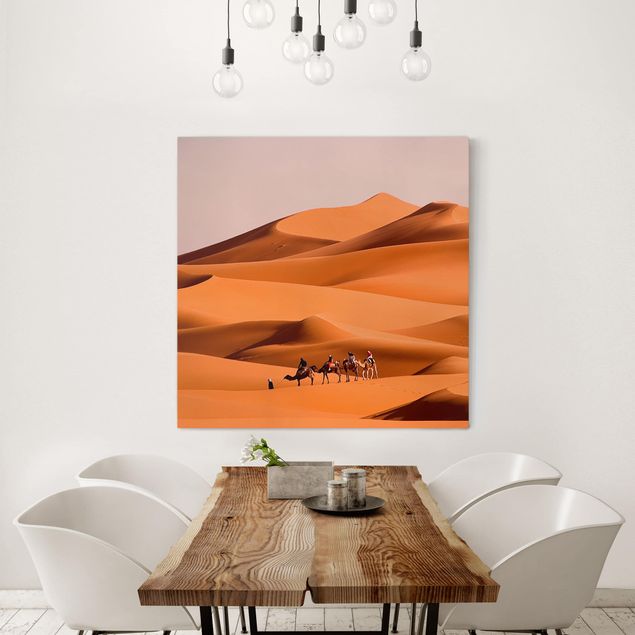 Leinwandbild - Namib Desert - Quadrat 1:1