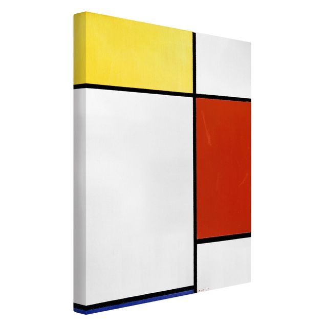 Leinwandbild - Piet Mondrian - Komposition I - Hoch 2:3