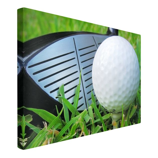 Leinwandbild - Playing Golf - Quer 3:2
