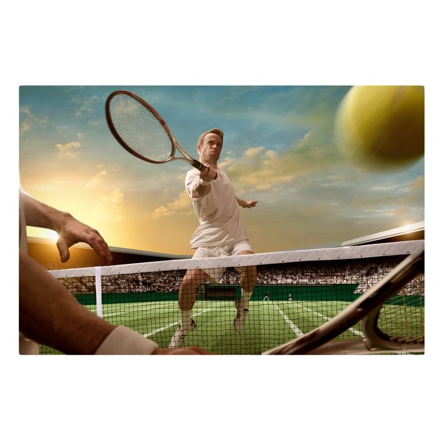 Leinwandbild - Tennis Player - Quer 3:2