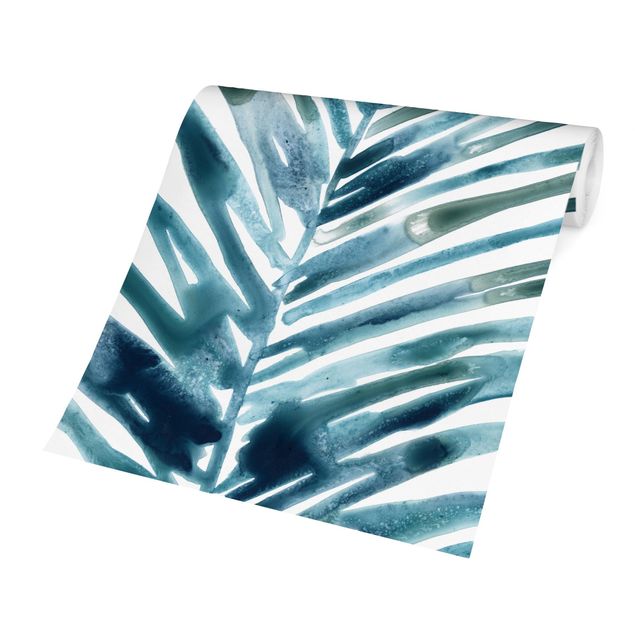 Fototapete - Blaues tropisches Juwel II - Quadrat