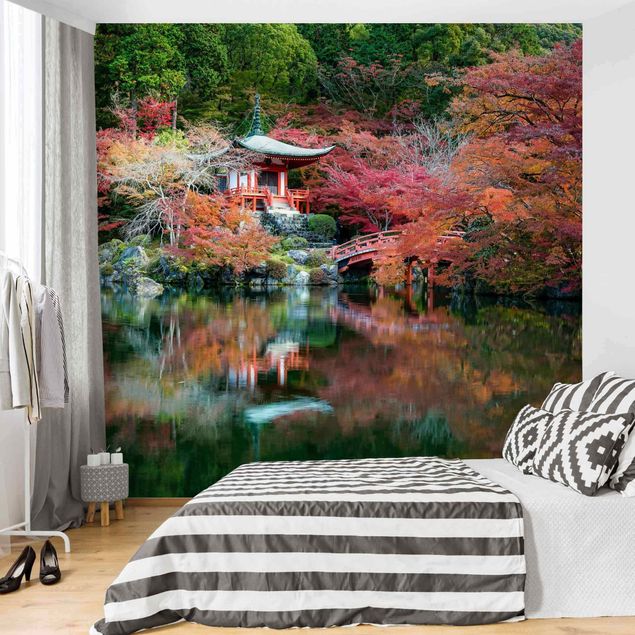 Fototapete - Daigo ji Tempel im Herbst