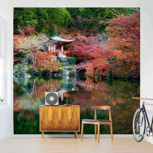 Fototapete - Daigo ji Tempel im Herbst