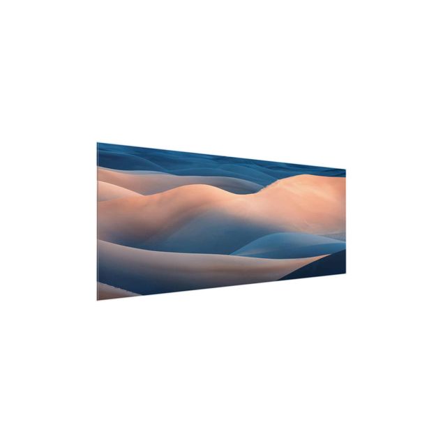 Glasbild - Die Farben der Wüste - Panorama