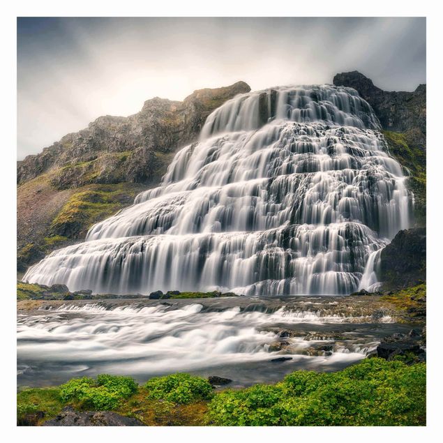 Fototapete - Dynjandi Wasserfall