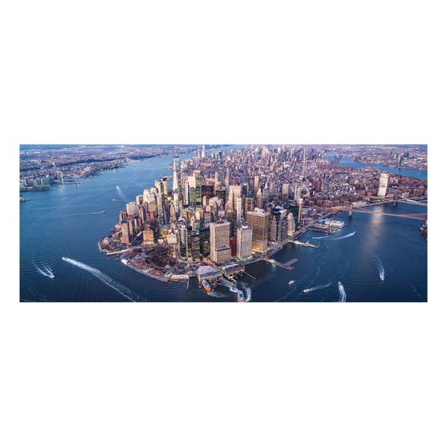 Glasbild - Big City Life - Panorama