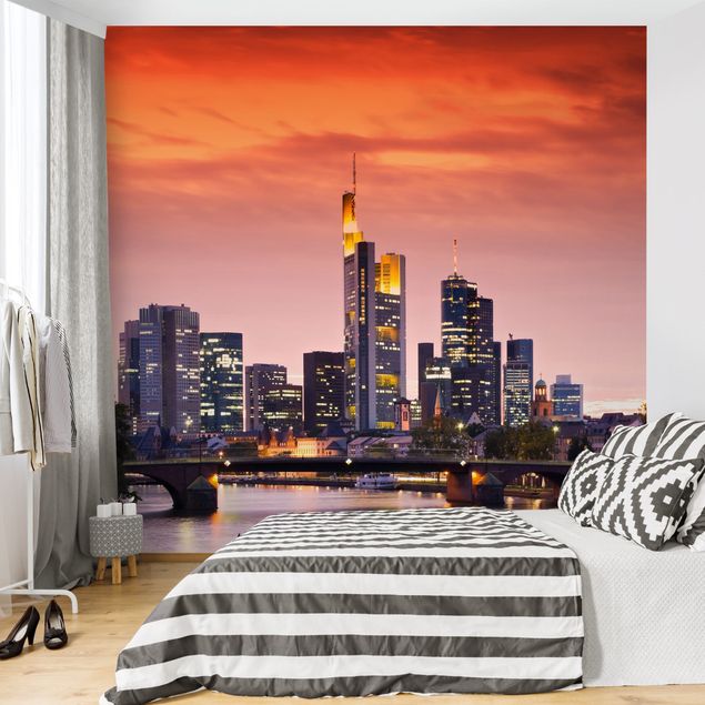 Fototapete - Frankfurt Skyline