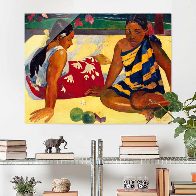 Magnettafel Glas Paul Gauguin - Frauen von Tahiti